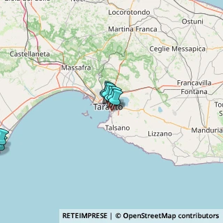 Mappa Via Generale Umberto Monteduro, 74121 Taranto TA, Italia (26.6425)