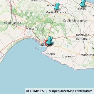 Mappa Via Generale Umberto Monteduro, 74121 Taranto TA, Italia (33.31833)