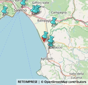 Mappa Via Francesco Gregorio, 84047 Capaccio SA, Italia (36.92737)