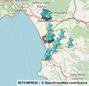 Mappa Via Francesco Gregorio, 84047 Capaccio SA, Italia (12.6495)