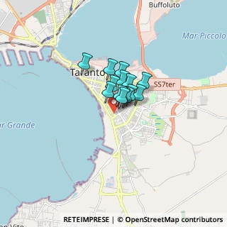 Mappa Via Lucania Angolo, 74121 Taranto TA, Italia (0.83643)