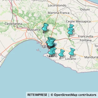 Mappa Piazza Lucania, 74121 Taranto TA, Italia (7.464)
