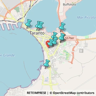 Mappa Via Maggiore, 74121 Taranto TA, Italia (1.37273)