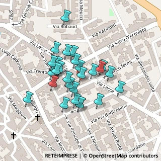 Mappa Via Lecce, 74027 San Giorgio Ionico TA, Italia (0.09286)