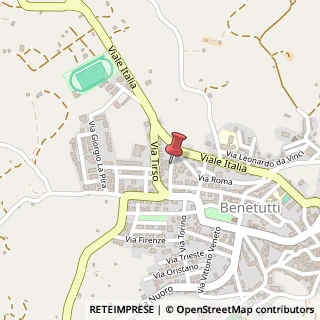 Mappa Via San Marino, 8, 07010 Benetutti, Sassari (Sardegna)