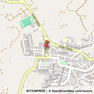 Mappa Via Tirso, 07010 Benetutti, Sassari (Sardegna)