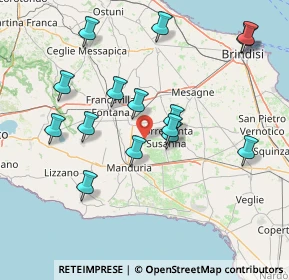 Mappa Santuario san cosimo alla macchia, 72024 Oria BR, Italia (16.72)