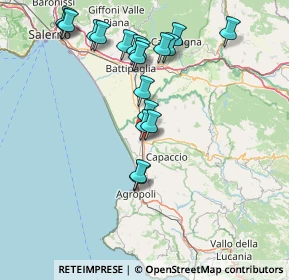 Mappa Via Rettifilo, 84047 Capaccio SA, Italia (17.21421)