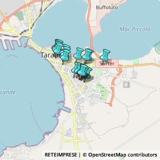 Mappa Viale Liguria, 74121 Taranto TA, Italia (1.001)