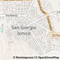 Karte San Giorgio Ionico