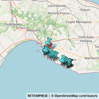 Mappa V.le Liguria, 74123 Taranto TA, Italia (12.163)