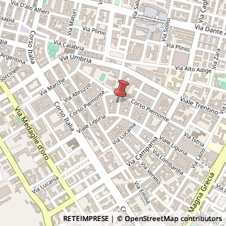 Mappa Via friuli 10/b, 74100 Taranto, Taranto (Puglia)