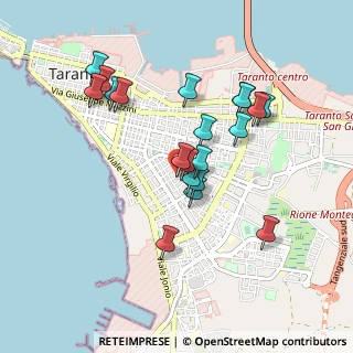 Mappa Via Molise, 74121 Taranto TA, Italia (0.8965)