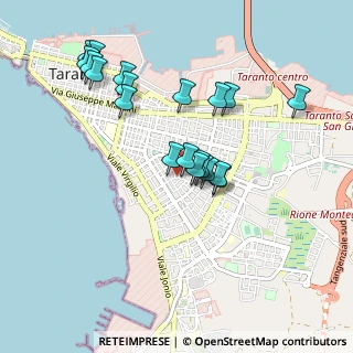 Mappa Via Corsica, 74121 Taranto TA, Italia (0.953)