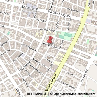 Mappa Via Puglia, 2, 74121 Taranto, Taranto (Puglia)