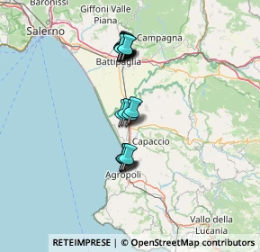 Mappa Via Rettifilo Filette, 84047 Capaccio SA, Italia (12.6575)
