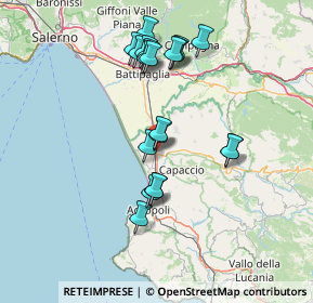 Mappa Via Rettifilo Filette, 84047 Capaccio SA, Italia (14.6605)