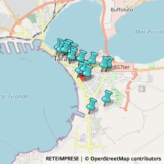 Mappa Via Ugo de Carolis, 74121 Taranto TA, Italia (1.32235)