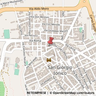 Mappa Via Piave, 14, 74027 Carosino, Taranto (Puglia)