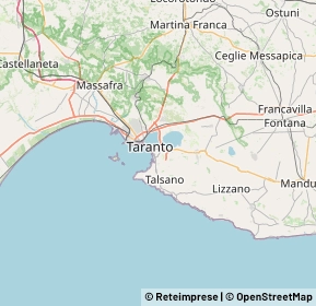 Mappa 74121 Taranto TA, Italia (3.113)
