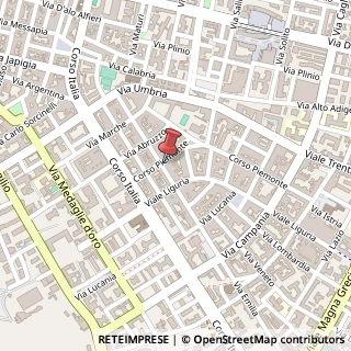 Mappa Via Emilia, 39/A, 74121 Taranto, Taranto (Puglia)