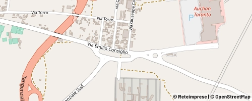 Mappa Tarente