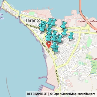 Mappa Via Colonnello Gustavo Lanza, 74121 Taranto TA, Italia (0.6405)