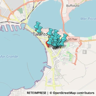 Mappa Via Colonnello Gustavo Lanza, 74121 Taranto TA, Italia (0.90933)