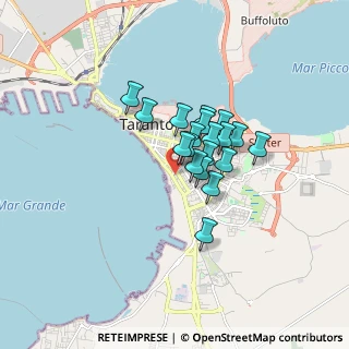 Mappa Via Colonnello Gustavo Lanza, 74121 Taranto TA, Italia (1.13316)