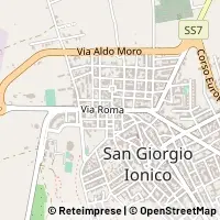 Karte San Giorgio Ionico