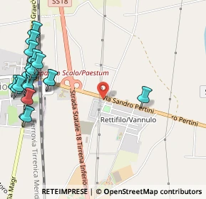 Mappa Via Sandro Pertini, 84047 Capaccio SA, Italia (0.7885)