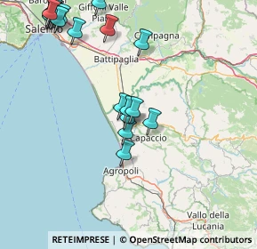 Mappa Via Sandro Pertini, 84047 Capaccio SA, Italia (20.7065)