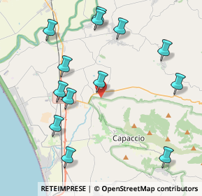 Mappa Via Sferracavallo, 84047 Capaccio SA, Italia (5.02692)