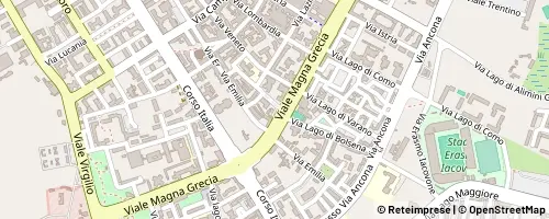 Mappa Tarente