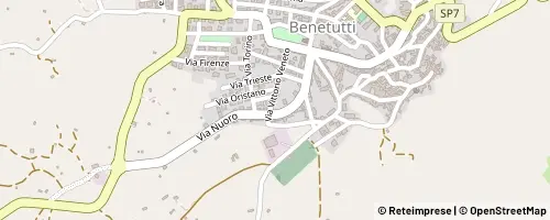 Mappa Benetutti