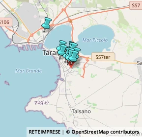 Mappa Via Lago d'Iseo, 74121 Taranto TA, Italia (1.46818)