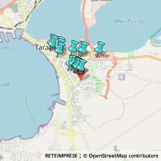 Mappa Via Lago d'Iseo, 74121 Taranto TA, Italia (1.24059)