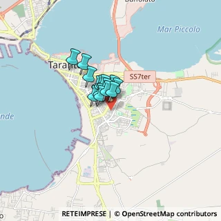 Mappa Via Lago d'Iseo, 74121 Taranto TA, Italia (0.89571)