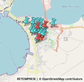 Mappa Via Lago d'Iseo, 74121 Taranto TA, Italia (1.1325)