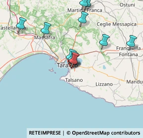 Mappa Via Lago d'Iseo, 74121 Taranto TA, Italia (15.89273)