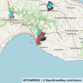 Mappa Via Lago d'Iseo, 74121 Taranto TA, Italia (15.74714)