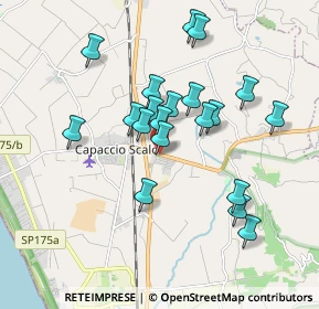 Mappa Via Nitti Francesco Saverio, 84047 Capaccio SA, Italia (1.767)
