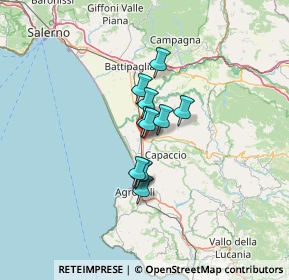 Mappa Via Nitti Francesco Saverio, 84047 Capaccio SA, Italia (8.20909)