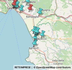 Mappa Via Nitti Francesco Saverio, 84047 Capaccio SA, Italia (20.7425)