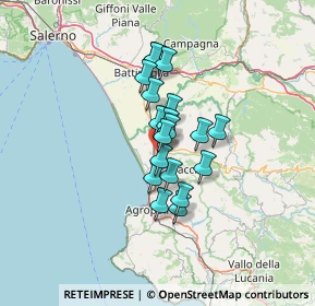 Mappa Via Nitti Francesco Saverio, 84047 Capaccio SA, Italia (9.52737)