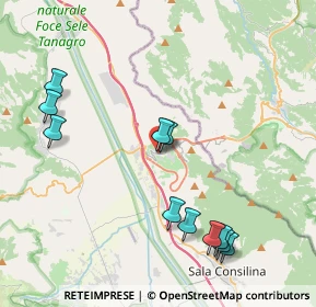 Mappa Via Largo Vittorio Emanuele, 84030 Atena Lucana SA, Italia (4.84727)