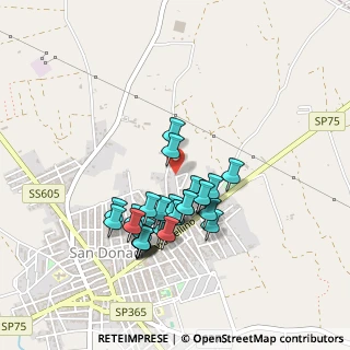 Mappa Via Ponchielli, 72025 San Donaci BR, Italia (0.43571)
