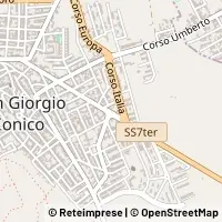 Map San Giorgio Ionico