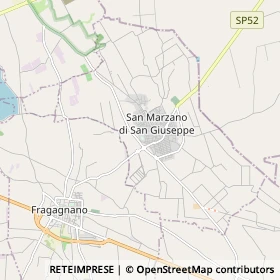 Mappa San Marzano di San Giuseppe