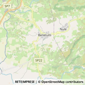 Mappa Benetutti